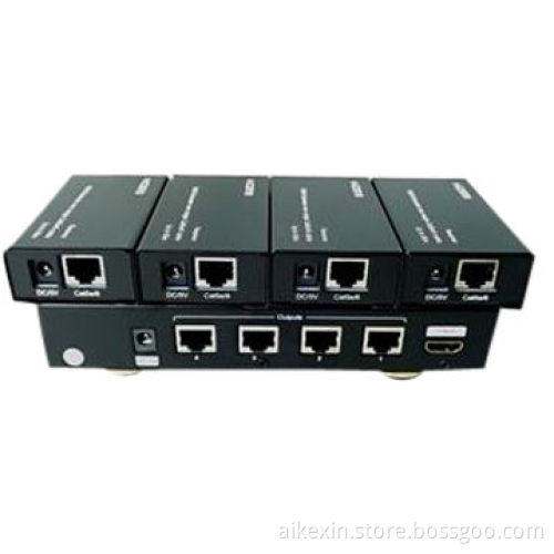 1 to 4 HDMI to Single CAT6 Extender